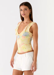 Top Milena Cami - Spring Meadow