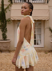 Minivestido Chiffon Willow - Prado de Primavera
