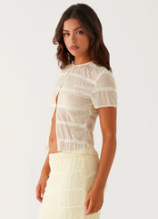Top Devaneio - Amarelo