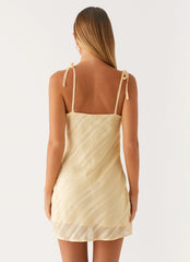 Minivestido Remy - Amarillo