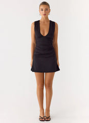 Minivestido Cherry Sky - Negro