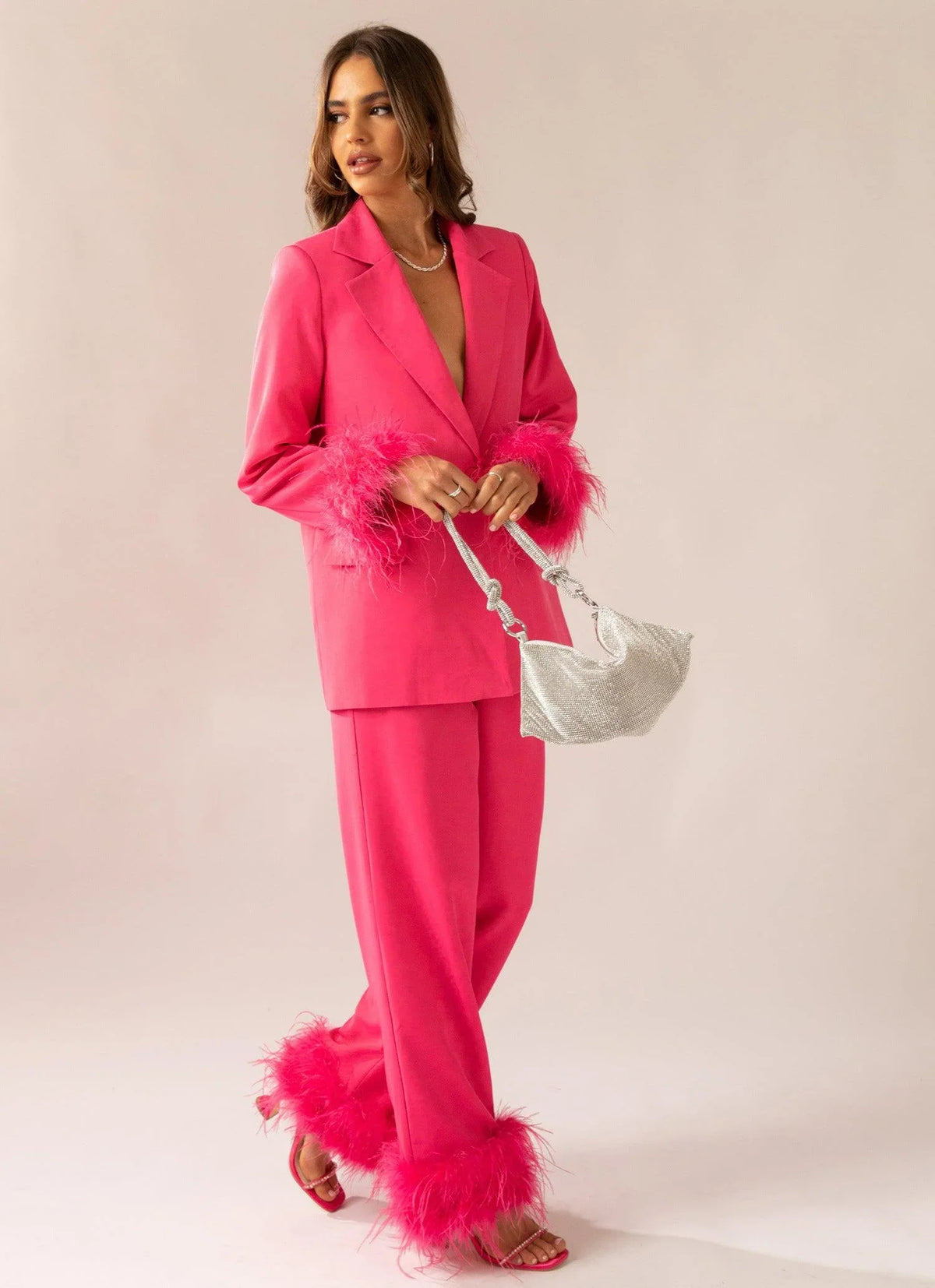 Pantalones Pluma Shake It Off - Magenta