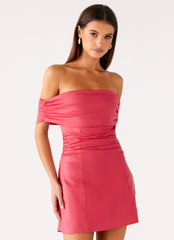 Minivestido Kierra - Coral