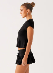Camisa Landon de botones - Negro