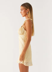 Minivestido Remy - Amarillo
