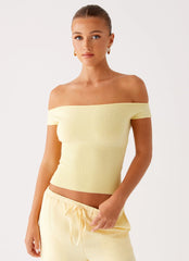 Top de Malha Coleman - Amarelo