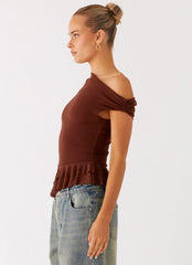 Blusa Mica - Chocolate