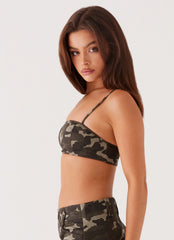 Top corto Underground Lust - Camuflaje