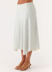 Falda Midi Katta - Rayas Vintage