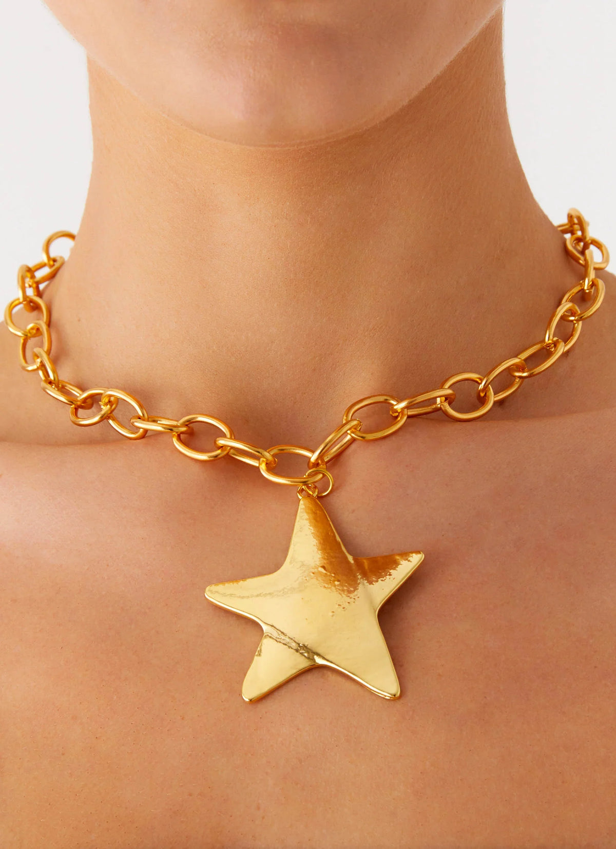 Colar Estrelar - Dourado