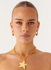 Colar Estrelar - Dourado