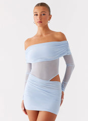 Minivestido No Doubt - Azul