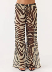 Calça Jadia Boca de Sino - Zebra