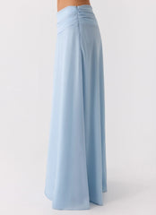 Saia Maxi Natalya - Azul Pálido