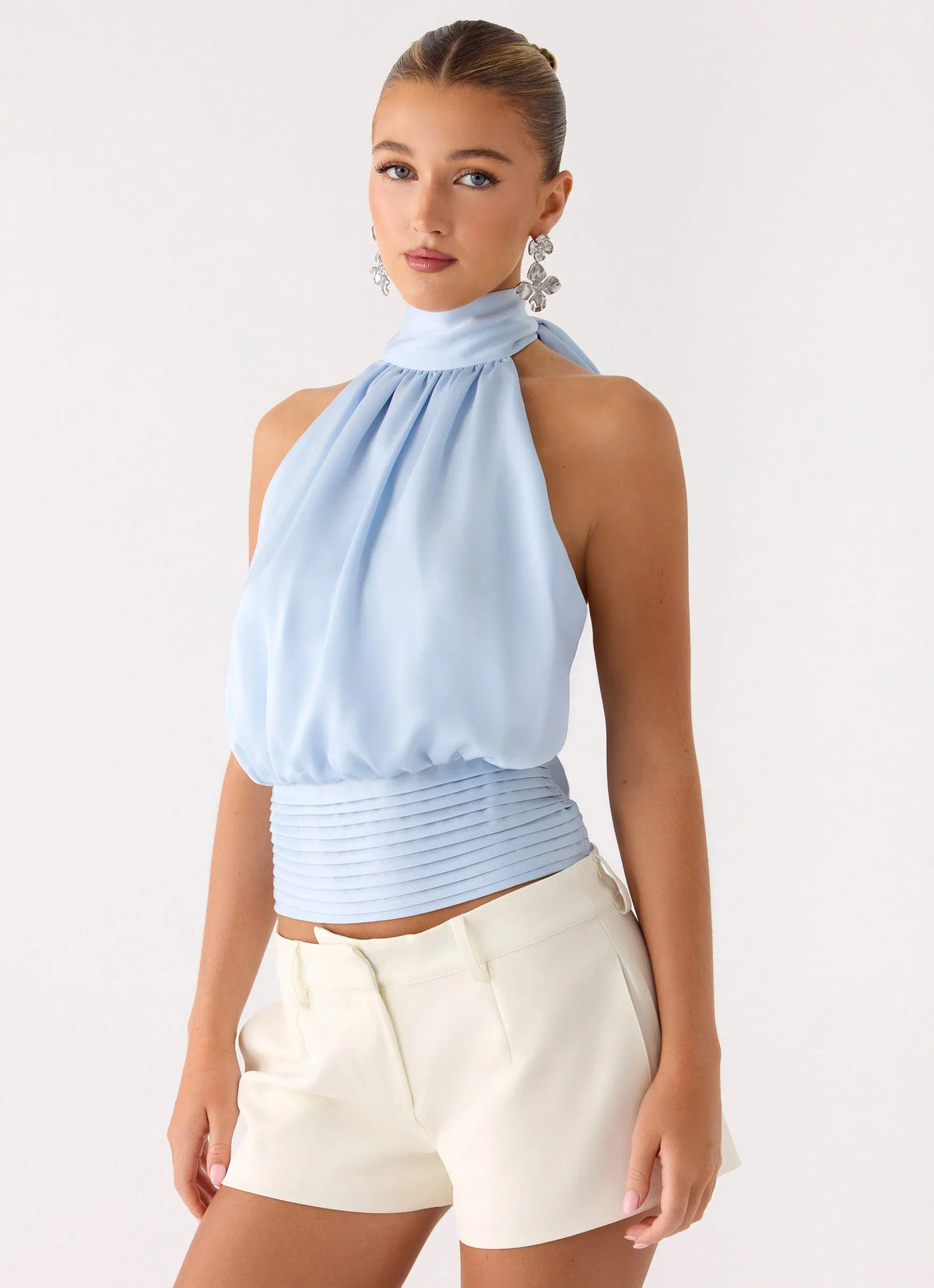 Blusa Willow - Azul-claro