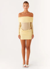 Minivestido No Doubt - Amarillo