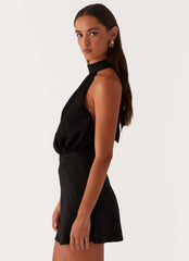 Minivestido Camera Shy - Negro