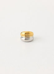 Anillo Hushed Tone - Oro/Plata