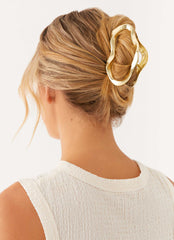 Piranha de Cabelo Clean Girl – Dourada
