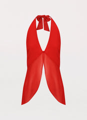 Top Halter At Last - Rojo Rubí