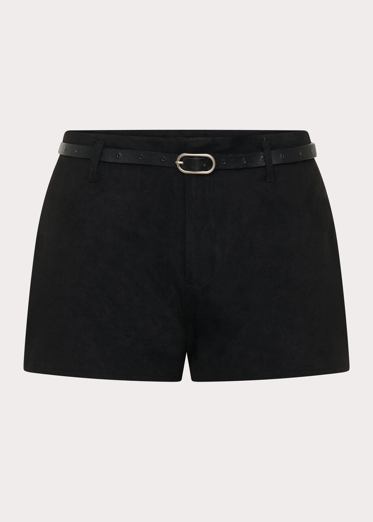 Mini shorts Katie Suede - Negro