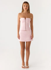Top Corset Tomara que Caia All My Ladies - Rosa Petal