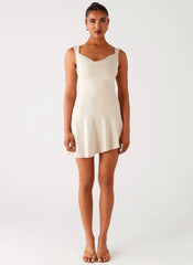 Minivestido Dune Whisper - Ivory