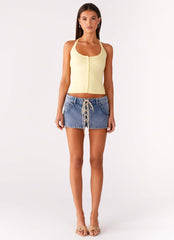 Minifalda vaquera Nashville - Azul