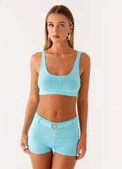 Minishorts Judith - Turquesa
