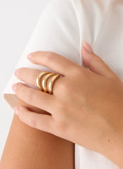 Anel Edgewise - Ouro