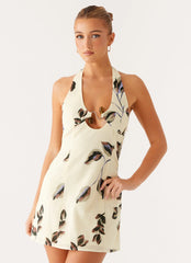 Noa Mini Dress - Buttercream Bliss