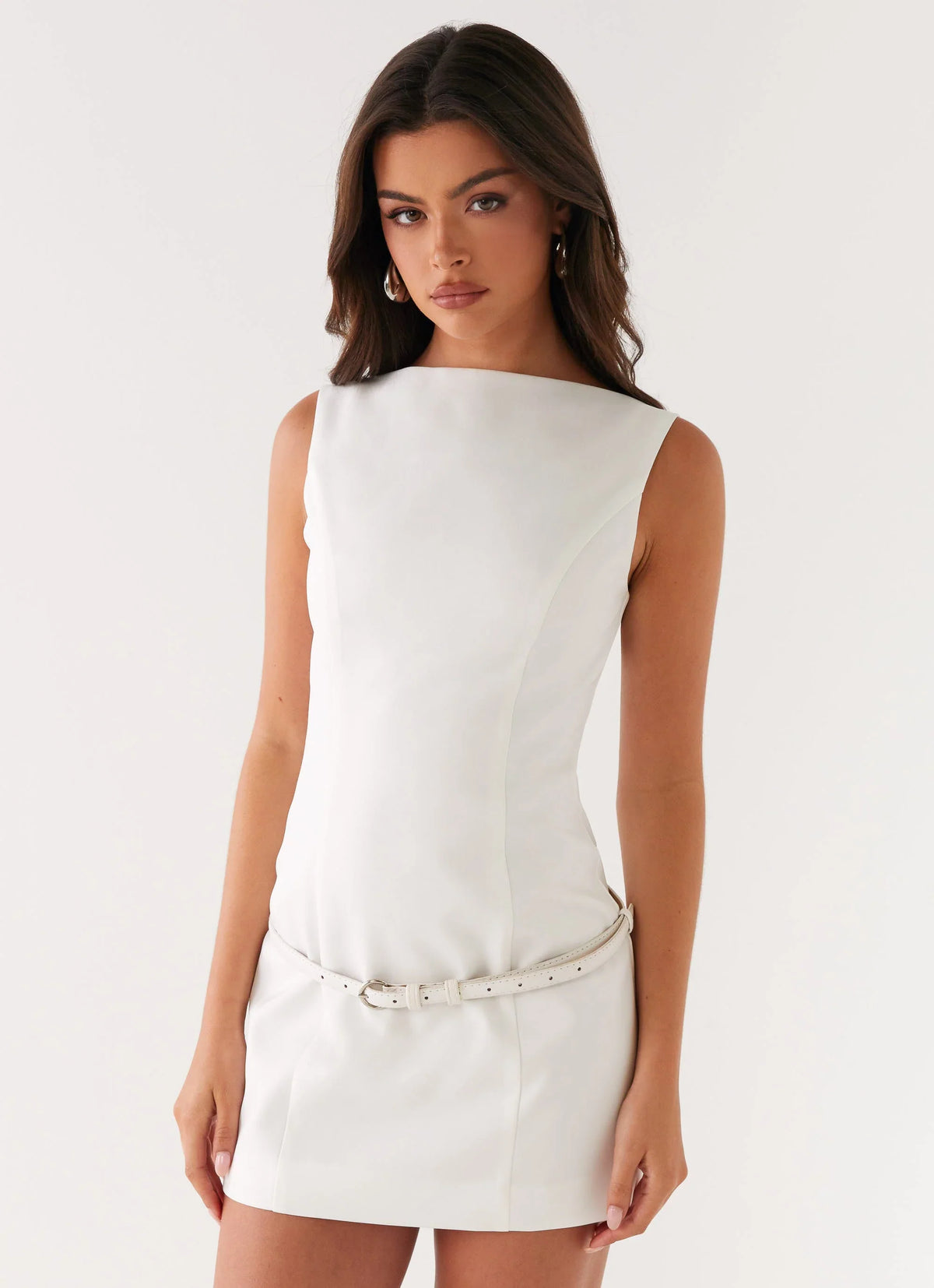 Mini vestido Jaci - Blanco