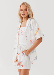 Camisa de Lino Oversize Sweet Relief - Banchetto