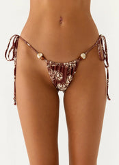 Parte de Abajo de Bikini Saga Bead - Espresso Meadow