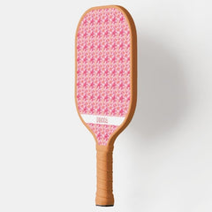 Pink Orange Lobster Under the Sea Pickleball Paddle